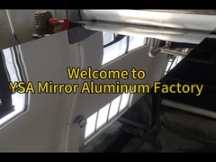High Reflective Aluminum Sheet Flexible High Reflective Mirror Finish Aluminum Sheet