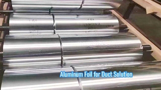 Durable Aluminum Foil Smoke Duct 8011 O Temper
