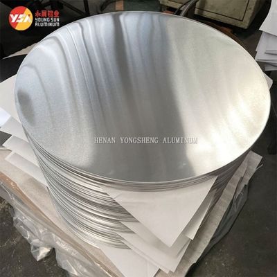 Cookware Usage Aluminum 1050 1060 3003 Disk Disc Circle Custom Size High Flatness Burr Free Edge Food Grade