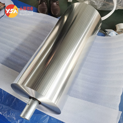 8006 7 - 60 Micron Aluminium Jumbo Roll Household Aluminum Foil for Fast Food