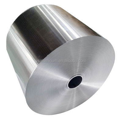 10-20 Micron Heat Resistant Aluminum Foil Jumbo Roll Wooden Package Wrap