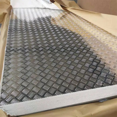 6061 1100 3003 5052 Aluminum Diamond Tread Plate Embossed Aluminum Checkered Plate