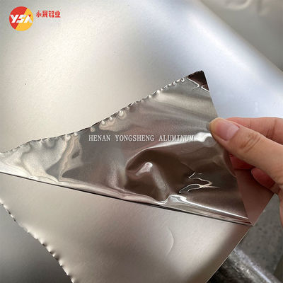 Aluminum Foil Jumbo Roll Household Food Grade 14 Microns Foil Raw Material