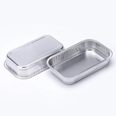 Hotel Food Packaging Aluminum Foil Container In Various Sizes For High