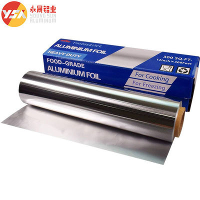 0.018x300mm Aluminum Foil Wrapper 100m Foil Roll For Kitchen Food