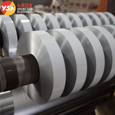 Single Sided White Color Aluminum Polyester Laminating Air Duct Film Roll
