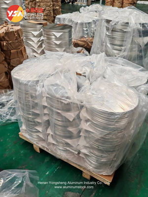 3000 Series Aluminum Circle Kitchenware H14 Custom Diameter High Flatness Burr Free Edge Food Grade