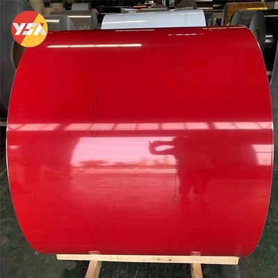 3003 3004 3005 Color coated aluminum coils for curtain walls and ceilings in the construction industry H14 H24