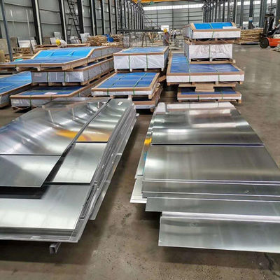 ASTM B209 Aluminum Sheet Plate Length Usually Less Than 12m Metal Material Designed for Industrial Fabrication and Heavy Duty Structural Uses