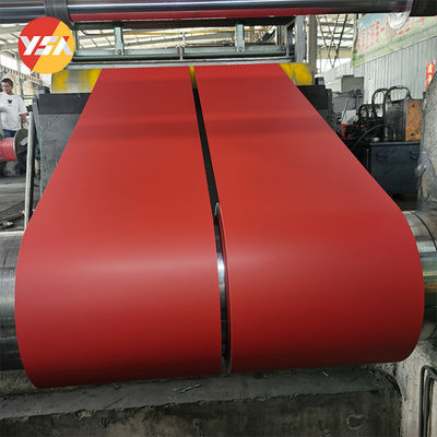 5052 PVDF Coated Aluminum Coil 0.3mm-3.0mm Custom Width Weather Resistant for Roofing Gutter Building Facade