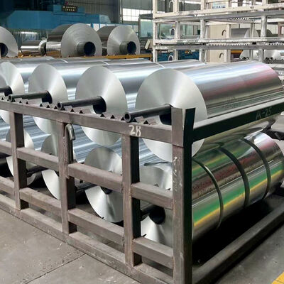 Certified Aluminum Foil Roll Alloy Material With Cutting Service for Food Packaging Insulation And Industrial