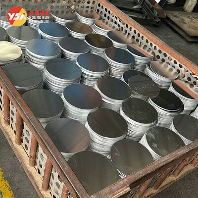 CC DC Aluminum Circle Disc 1050 3003 Alloy O H12 Temper Deep Drawing OEM Custom Cookware Blank