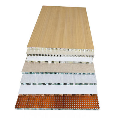 Aluminum Honeycomb Panels 3003 Core 10-50mm Thickness 0.3-1.0mm Skin Lightweight Fireproof Composite Panel
