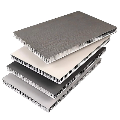 Aluminum Honeycomb Panels 3003 Core 10-50mm Thickness 0.3-1.0mm Skin Lightweight Fireproof Composite Panel