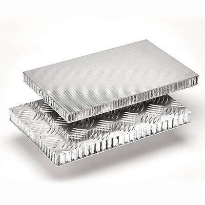 Aluminum Honeycomb Wall Panels 3003 Core 7-50mm High Strength Flatness Soundproof Impact Resistant PVDF Coated Panel