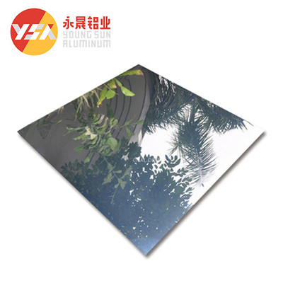 1060 H12 Mirror Aluminum Lighting Reflective Aluminum Sheet Coil With Film