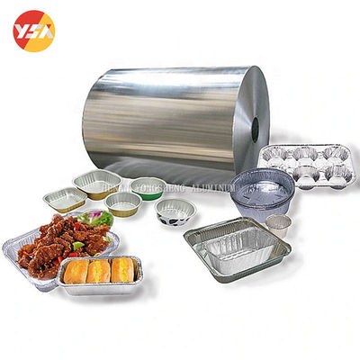 8-50 Micron 8011 Aluminum Foil Roll Tray Forming Food Grade Moisture Proof Wrap