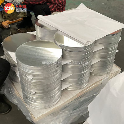 3000 Series 3003 Alloy Aluminum Circle Disc Cookware Custom Size High Flatness Burr Free Edge Food Grade