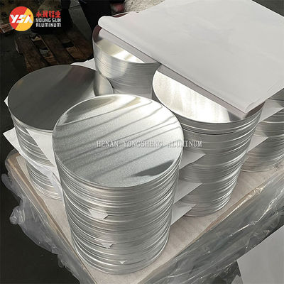 1060 H18 Aluminum Circle Disk Plate 1100 1050 3003 Pan Cookware Custom Diameter High Flatness Burr Free Edge Food Grade