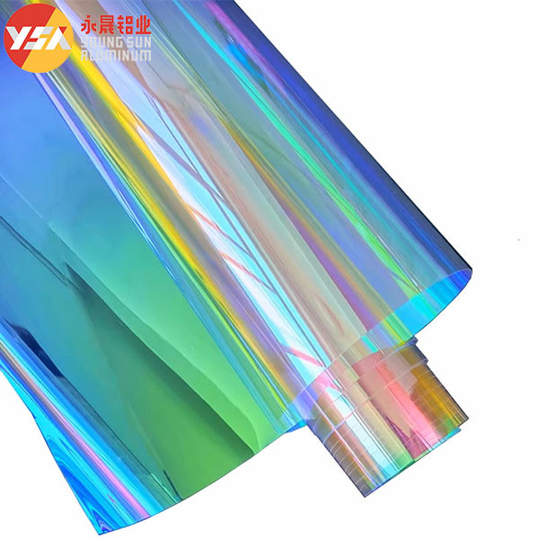Multicolor PET Laminated Film - Iridescent Laser Packaging