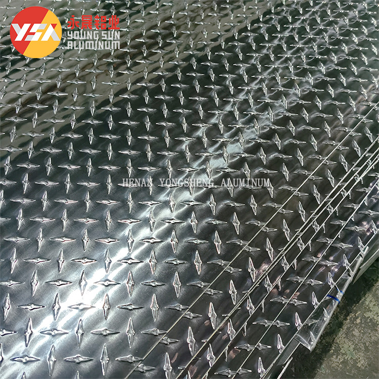 Check Plate Pattern 5 Bar Aluminum Checker Plate for Elevator Floor & Industrial Use