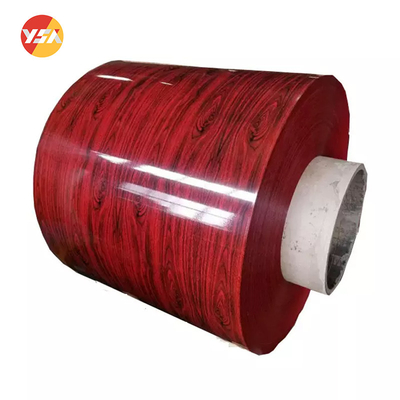 Factory Price Wood Grain Aluminum Coil Roll Color Coated Cold Rolled Coil