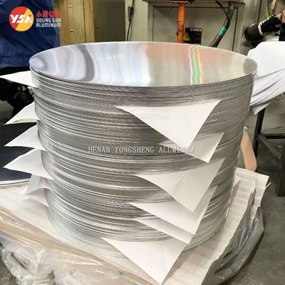 Cookware Usage Aluminum 1050 1060 3003 Disk Disc Circle Custom Size High Flatness Burr Free Edge Food Grade