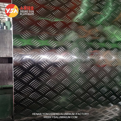 5754 Aluminum Sheet 5 Bar 5mm 4x8 Sheet Aluminum Diamond Plate Embossed Aluminum Sheet Roll