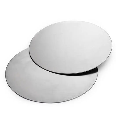 1000 3000 5000 Series Round Aluminum Alloy Sheet Disc Custom Circle High Flatness Burr Free Edge Food Grade