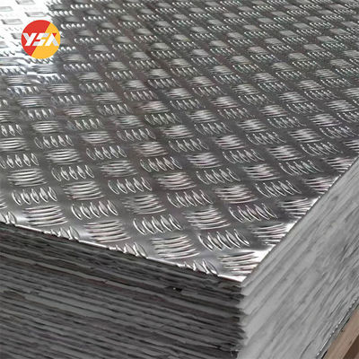 5000 Series 4mm Aluminum Diamond Checkered Plate Aluminum Alloy Tread Plate