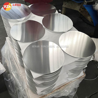 Alloy Round Disc 1050 1060 1100 3003 5052 Aluminum Sheet Circle Custom Diameter High Flatness Burr Free Edge Food Grade