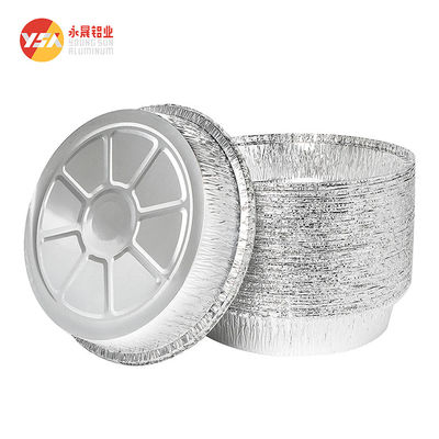 Custom Size Disposable Container Deep Aluminum Foil Tray Baking Cooking Heating Food Container