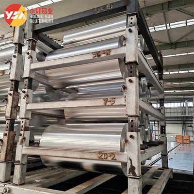 6-20 Microns Aluminum Foil Roll for Safe Food Packaging 8011 Alloy