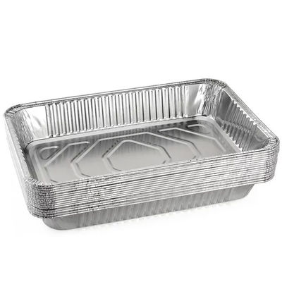 Deep Heavy - Duty Disposable And Convenient Half Size Steam Table Aluminum Foil Pan