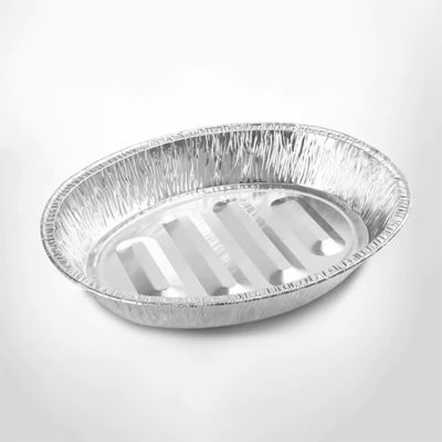 Large Crown Oval Roaster Aluminum Foil Pan for Oven and Cooking