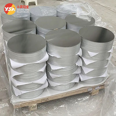 1100 Aluminum Circle Sheet Round Plate Cookware Custom Diameter High Flatness Burr Free Edge Food Grade