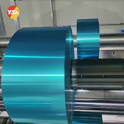 Hydrophilic 8011 Blue Aluminum Foil Roll Air Conditioner Heat Exchange Wrap