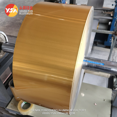 Factory direct chocolate packaging special food grade golden aluminum foil roll, fresh and moisture-proof