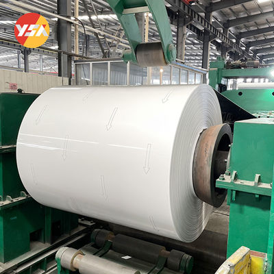 5052 PVDF Coated Aluminum Coil 0.3mm-3.0mm Custom Width Weather Resistant for Roofing Gutter Building Facade