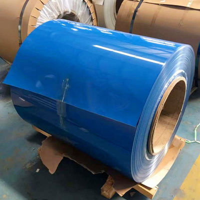 Color Coated Aluminum Gutter Coil 1060 3003 3004 Alloy PE PVDF Coating 0.5mm 0.6mm Custom Width 505mm 610mm