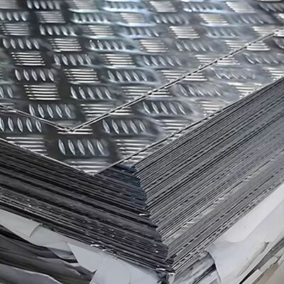 6.5mm Aluminum Checkered Plate 5 Bar Diamond Plate Sheets