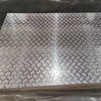 Triple Diamond Aluminum Sliver Mesh Sheet Color Coated Embossed Aluminum Sheet