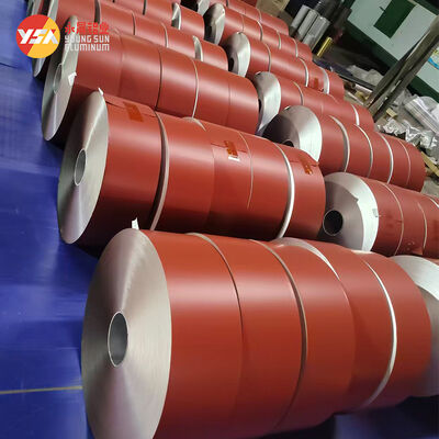 5052 PVDF Coated Aluminum Coil 0.3mm-3.0mm Custom Width Weather Resistant for Roofing Gutter Building Facade