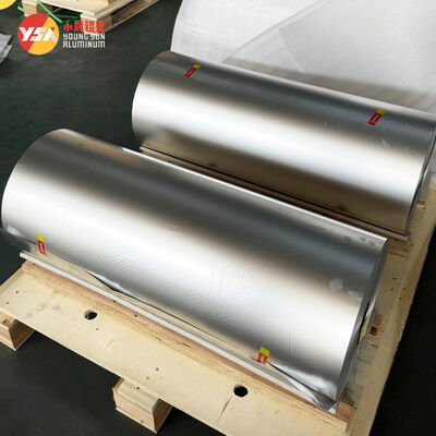PE Coated Thermal Insulation Aluminum Foil Roll 0.006-0.2mm One Side Matte Bright Recyclable Vapor Barrier