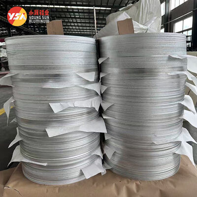 CC DC Aluminum Circle Disc 1050 3003 Alloy O H12 Temper Deep Drawing OEM Custom Cookware Blank