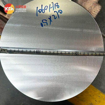 CC DC Aluminum Circle Disc 1050 3003 Alloy O H12 Temper Deep Drawing OEM Custom Cookware Blank