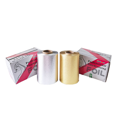 Hairdressing Aluminum Foil Roll 8011 3003 Salon Hair Coloring Foil 0.011mm Easy Tear Custom Width