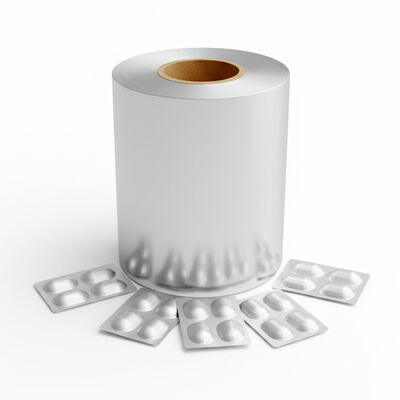 Pharmaceutical PTP Aluminum Foil Roll 8011 8079 8021 Alloy 0.02mm Easy Peel Child Resistant Blister Packaging