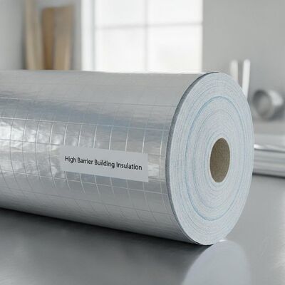 Waterproof Moisture Proof Aluminum Foil Laminated Polyester Film High Barrier Building Insulation