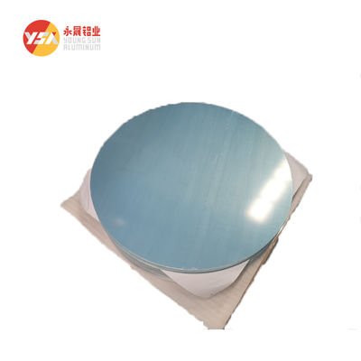 Kitchen 0.3mm 0.4mm 0.5mm T4 T8 Aluminum Circle Plate Custom Size High Flatness Burr Free Edge Food Grade
